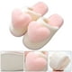 thumbnail image 3 of Likrtyny Unisex con forma corazón esponjosas antideslizantes suaves para parejas para interiores (rosa 40-41), 3 of 9