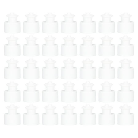 

30Pcs Sports Bottle Caps Leakage-proof Bottle Tops Pull-type Bottle Lids Mineral Water Bottle Caps