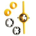 thumbnail image 3 of (6pcs) Manual Water Pipe Die Set Tool NPT Thread PVC Thread Plumbing Hand Tool 1/2 3/4 1in for DIY Enthusiasts, 3 of 5