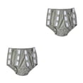 thumbnail image 1 of relayinert Premium Culotte Couche Réutilisable pour Incontinence pour Femmes Sécuritaire et Sans Odeur Gris G 2Ensemble, 1 of 1