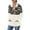 Camouflage, variant on Women's Leopard Print 1/4 Zipper Collar Pullover Sweatshirt Double Fleece Warm Jacket Pullover Tops