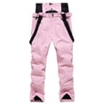 thumbnail image 5 of Men's Solid Color Ski Suit Windproof Warm and Breathable Winter Skiing Mens Snow Pants Windbreak Waterproof Snowwear Snow Jacket Ski Trousers, 5 of 5