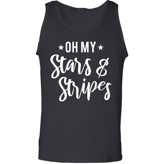 Oh My Stars & Stripes Adult Tank Top