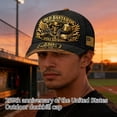 thumbnail image 2 of 250th Anniversary Sunshade Baseball Cap, Outdoor Tongue Hat for Men and Women with Commemorative Patch for Independence Day,July 4th Decorations, 2 of 5