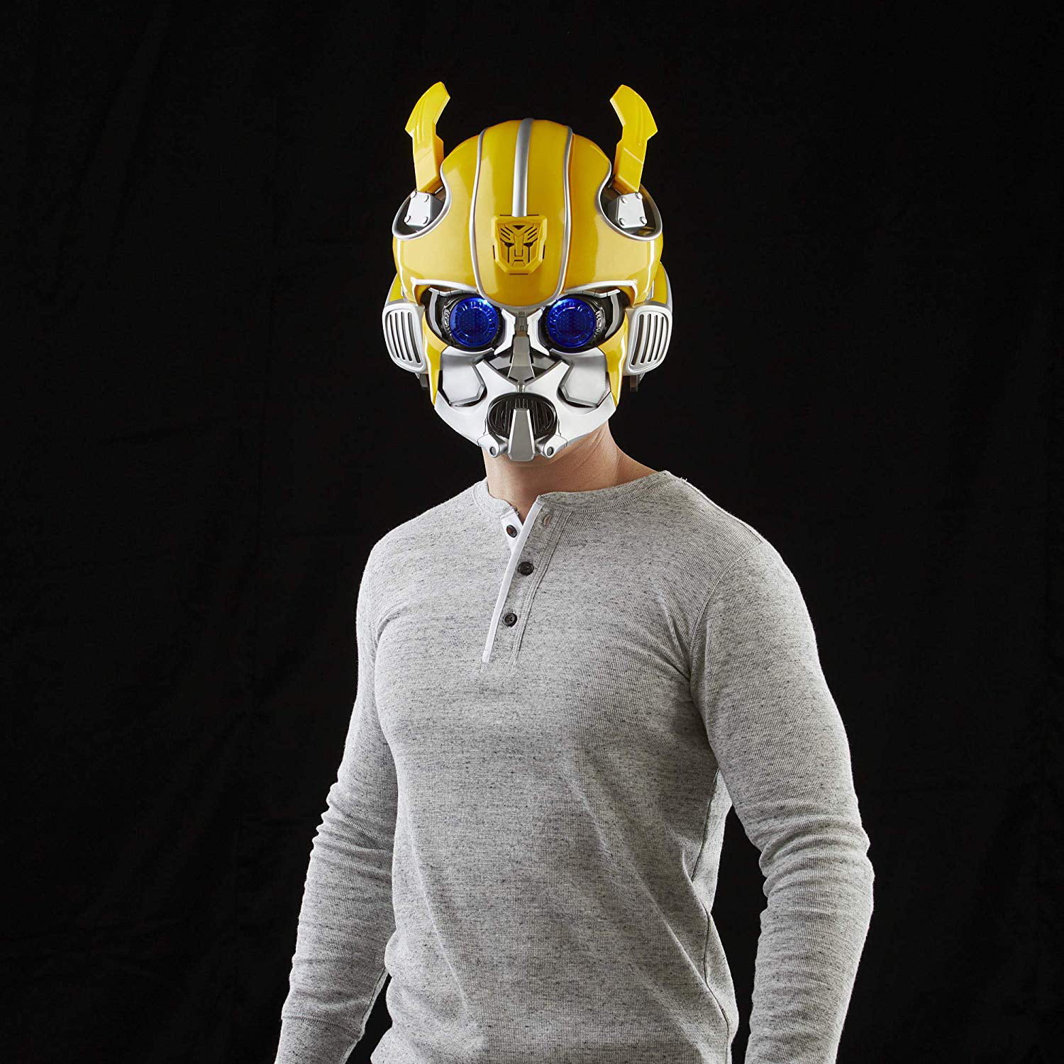 Transformers Studio Series Bumblebee Helmet Bluetooth Speaker Cosplay Mask Gift 
