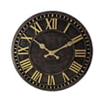 thumbnail image 2 of Hanging Outdoor Clock Waterproof Single Sided Gardens Living Room Round Clock, 2 of 8