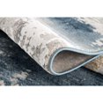 thumbnail image 5 of 7â€™ x 10â€™ Cream and Blue Abstract Patches Area Rug, 5 of 8