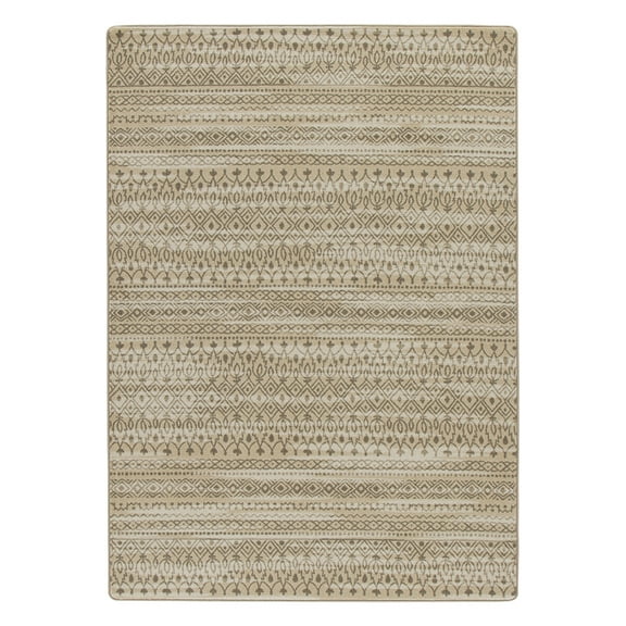 Milliken Drayton Area Rug 4000173967 Pardo Antique Striped Banded 3' 10" x 5' 4" Rectangle