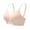 Pink, variant on Women Jelly Bras Soft Wireless Push Up Bra Full Supportive Older Lift Coverage Beige ,M