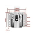 thumbnail image 4 of Sidewind Trailer Jack Wheel CAP 1200 LBS Stands Support Legs Corner Steady Camper Boat RV Parts Accessories ,Easy Operate, 4 of 5