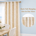 Light Curta63 Inch Length For Living Room 2 Panels Grommet Semi Sheer ...