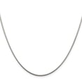 thumbnail image 2 of 925 Sterling Silver Snake Chain Styles Necklace 1.25 mm 18 inch, 2 of 4