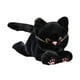 thumbnail image 1 of Juguete de peluche de gato para niños, muñeco de gato de peluche, decoración del hogar, dibujos animados de animales de peluche para adultos, niños, negro, 1 of 8