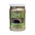 thumbnail image 2 of 30 oz Modern Masters ME708 Nickel Metallic Paint Collection, Satin Water-Based Decorative Metallic Paint, 2 of 2