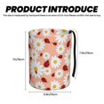 thumbnail image 3 of Kdxio Daisy and Ladybug Car Trash Can Garbage Car Accessories Trash Can Car Waste Bin for for Driver and Passenger Any Vehicle, 3 of 7