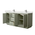 thumbnail image 2 of Wyndham Collection Wcf111172d-Qtz-Unsmxx Icon 72" Free Standing Double Basin Vanity Set -, 2 of 7