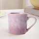 thumbnail image 4 of Taza de desayuno casera de cerámica estilo crema de gran estética, personalizable con degradado de color bajo esmalte., 4 of 6