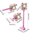 thumbnail image 3 of Aspirateur Rose Balayant Jouets de Jeu pour Enfants Mini Outils Ensemble de Simulation Fille, 3 of 6