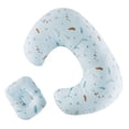 thumbnail image 3 of Almohada De Lactancia Almohada De Lactancia Para Lactancia Biberón Lactancia Pluma Azul, 3 of 8