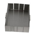 thumbnail image 3 of Bandeja de corte rectangular Solución de rebanada Dividir en rebanadas Acero inoxidable Portátil Dividir en 4 tiras, 3 of 9