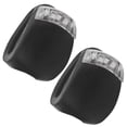 thumbnail image 2 of Bike Headlight, Energy Saving High Brightness Bicycle Tail Light Quick Release  For Handle Saddles Standpipe For Night Use 2pcs Black, 2 of 8