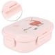 thumbnail image 3 of Fiambrera con contenedor Bento aislado para oficina, escuela, niños, adultos, rosa Khall Tendencias, 3 of 6