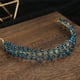 thumbnail image 1 of Diadema con cadena suave de cristal y perlas de estilo europeo y americano, accesorio para el cabello para novias y bodas, 1 of 6