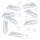 thumbnail image 5 of Tubo cosmético vacío shamjiam 50 Uds tubo de loción vacío brillo belleza recargable Mini muestra de relleno con tapa exprimible para limpiador Facial bálsamo 10gTornillo, 5 of 8