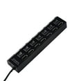thumbnail image 2 of RisingPro 7 Port Multi USB HUB 2.0 Power Adapter HUB Splitter Switch External Extension, 2 of 3