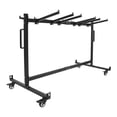 thumbnail image 6 of Folding Table Cart with 4 Silent Swivel Caster Wheels, Large Folding Table Dolly, Holds 42 Tables, 12 Bars, for Display, Storage, Event Transport, Organizer Cart, 6 of 13