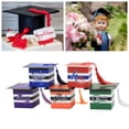 thumbnail image 1 of Neinkie 10Pcs/Set Graduation Decorations, Graduation Decorations Gift Box Graduation Candy Box DIY Grad Cap Box for Graduation Gift Graduation Party Favors Decor Party Supplies, 1 of 6