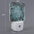 thumbnail image 2 of Wukai Veilleuse à Énergie Économe en Couleur Bleue Cactus avec Capteur Automatique du Crépuscule à l'Aube, Design pour Chambres, Couloirs - Sûr, Fiable, Minimaliste-uk, 2 of 7