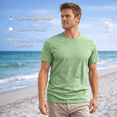 thumbnail image 5 of SOCKS'NBULK Mens Cotton Crew Neck Short Sleeve T-Shirts Mix Colors Bulk, 5 of 7