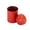 Red, variant on Solivara Small Aluminum Tea Container Portable Storage Tin For Travel And Home Tea Canister Metal(Black,60MLin)