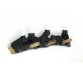 thumbnail image 3 of Black Bears on Log Decorative 3 Hook Wall Mounted Rack, 3 of 4