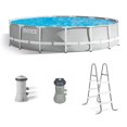 thumbnail image 1 of Intex Piscine hors Sol Prism Frame 15 Pieds x 42” avec Ensemble et Pompe de Filtration, 1 of 8