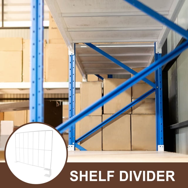 RENACLIPY Closet Shelf Divider Vertical Organizer 1Pack Iron Material 40X35.5X4Cm For Home Use