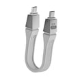 thumbnail image 4 of Cable USB 240W Cable USB C a USB C 13 cm Conexión USB Tipo C para Thunderbolts Blanco, 4 of 9