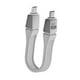 thumbnail image 4 of Cable USB 240W Cable USB C a USB C 13 cm Conexión USB Tipo C para Thunderbolts Blanco, 4 of 9