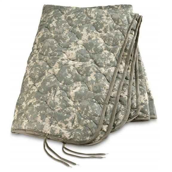 US Military Style Poncho Liner Blanket - Woobie Digital Camo ACU