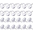 thumbnail image 4 of Shisuyan 100pcs Push Pin Decorative Thumb Tacks Transparent for School Teaching, 4 of 8