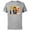 Athletic Heather, variant on Studios Loki Season 2 TVA Loki and Mobius Distressed - Short Sleeve Cotton T-Shirt for Adults - Customized-Black