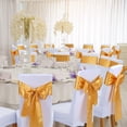 thumbnail image 3 of Cintas de silla Babenest Satin, 50 unidades, para bodas y banquetes, 3 of 8