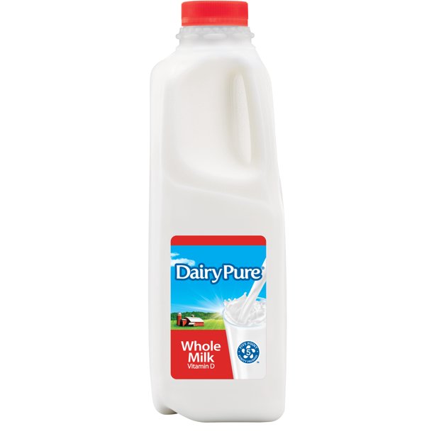 Dairy Pure Whole Milk 1 Quart Walmart Com Dairy Pure Whole Milk 1 Quart Walmart Com