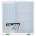 thumbnail image 4 of Darice Clear 2 Compartment Plastic Storage Tote for Cricut Cartridges, 4 of 4