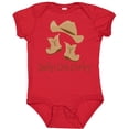 thumbnail image 3 of Inktastic Daddy's Little Cowboy Boys Baby Bodysuit, 3 of 5