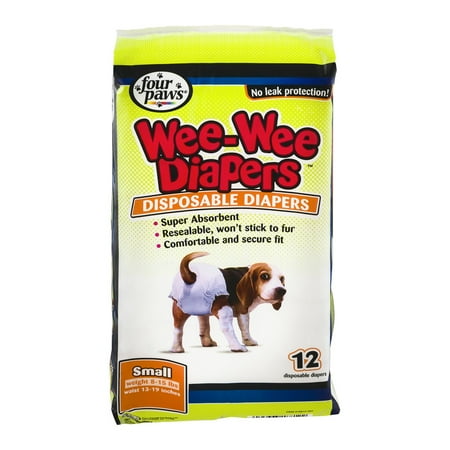 UPC 045663188122 product image for Four Paws Wee Wee Disposable Diapers | upcitemdb.com