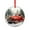 Pattern-1, variant on Santa Jingle Bells Crystal Glass Ornament Christmas Jingle Bells Christmas Ornaments 2025 Xmas Tree Decorations
