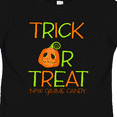 thumbnail image 4 of Inktastic Trick or Treat Now Gimme Candy with Halloween Pumpkin Boys or Girls Toddler T-Shirt, 4 of 5