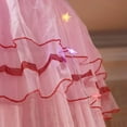 thumbnail image 5 of Mosquito Net Bed Canopy,Princess Dome Mosquito Net Mesh Bed Canopy with LED light strip,Luxury Princess Bed Canopy Mosquito Net for Room Nursery,Pink Color,SLPUSH, 5 of 6